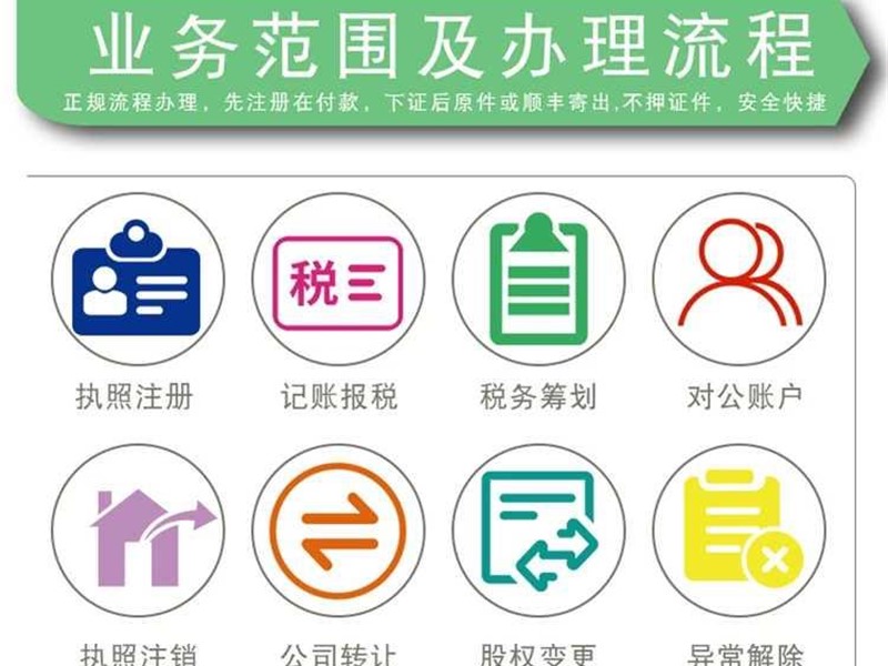 成立公司流程/长丰财务代理记账/坂田代账公司